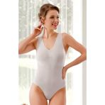 Layza Form 17600 Kadın İz Yapmaz Kalın Askılı Mikro Elyaf Boy Body Korse