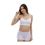 Layza Form Beyaz Renk Ip Askılı Pedli Büstiyer E3LFL030