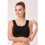 Layza Form Lacivert Tekstil Kadın Siyah Pedli Spor Büstiyer 300