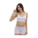 Layza Form Layza Form Beyaz Renk İp Askılı Pedli Büstiyer Beyaz M