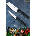 LAZBİSA Eco Serisi Mutfak Bıçak Seti Et Ekmek Sebze Pizza Salata Börek Şef Bıçağı 2 Li Set HDS-10