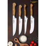 Lazbisa Hand Craft Mutfak Bıçak Seti Et Ekmek Sebze Salata Börek Bıçağı 4 Lü Set Hds-32