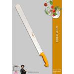 Lazbisa MTF-054 Gold Serisi Döner Mutfak Restaurant Lokanta Et Tavuk Döner Bıçağı