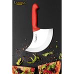 LAZBİSA Silver Serisi Mutfak Bıçak Hilal Börek Bıçağı Pizza Pide Bıçağı Günlük Kullanım HDS-61