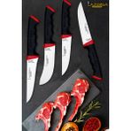 Lazbisa Soft Serisi Mutfak Bıçak Seti Et Ekmek Sebze Salata Börek Şef Bıçağı 4 Lü Set Hds-16