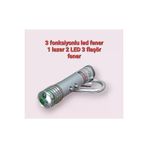 Lazer 3 Fonksiyonlu Kırmızı Beyaz Işıklı Led Kedi Köpek Oyuncak Anahtarlık Lazer