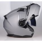Lazer Golden Çene Açılır Kask Mat Gri - 2XL