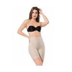 Lazer Kesim Paçalı Korse Ten Rengi, Bej, L/XL