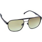 Lazer Kesim Uv Metal Güneş Gözlüğü 4802 - Mat Siyah 2