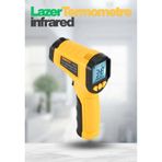 Lazer Odaklı Kızılötesi -50/+600°C Endüstriyel Katı-Sıvı Sıcaklık Ölçer İnfrared Termometre