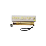 Lazer Poınter Usb Lı - Gold Yesıl Lazer Metal Kasa Beyaz Kutu