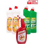 Lazer Pro Max 5li Temizlik Seti 2xçamaşır Suyu 2xbulaşık Deterjanı 1xleke Çıkarıcı - 1 lt