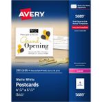 Lazer Yazıcılar Için Yazdırılabilir Kartpostallar, 10,8 cm x 14 Cm, 200 Boş Kart - Tarif Kartları ve Bilgi Kartları Için Harika (5689) - -- - Option-1
