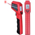 Lazerli Dijital Termometre 550°C - Ahşap