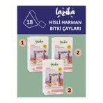 Lazika (3'LÜ SET) Hisli Harman Maşuka & PMS Tea Kadınlara Özel Çay-Isırgan otu, Papatya, Sarı Kantaron...
