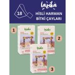 Lazika (3'LÜ SET) Hisli Harman Maşuka & PMS Tea Kadınlara Özel Çay(3* 18'li Pla Piramit Poşet)-Isırgan otu, Papatya, Sarı Kantaron...