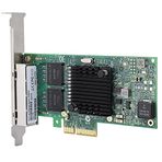 Lazmin PCI-E 4 Bağlantı Noktalı Ağ Kartı Adaptörü, PCI-E 1000-Mbit/S RJ45-Gigabit-Ethernet Ağ Kartı Dönüştürücü Intel I350 T4 PCI-Ex4 için