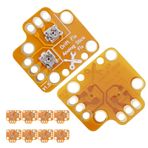 Lazmin112 10 adet Denetleyici Analog Çubuk Drift Fix Mod, Evrensel 3D Analog Joystick Drift Onarım Kurulu, Gamepad Joystick 3D Thumb Stick Drift Onarım Kurulu, PS4 için, PS5 için, XBOX S X, Altın