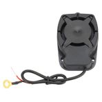 Lazmin112 120DB Yüksek Tonlu Yüksek Desibel Alarm Kornası, 260mm Güç Kablosu, Küçük Boyut, ABS Malzeme, Araba, Motosiklet, Aşınmaya Dayanıklı Kamyon Için Kolay Bağlantı, Darbeye Dayanıklı