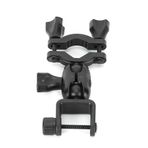 Lazmin112 360 ° Döndürme Sürüş Video Kaydedici Tutucu, Ayarlanabilir Araç Dikiz Aynası Montaj Braketi DVR Tutucu Evrensel GPS Navigatör/Cep Telefonu/Kamera için (Uşekilli kafa)