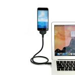 Lazy Acrobat USB Stand Kablo Iphone 5S678 Xsxr USB KABLO-(5775)