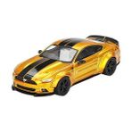 LB-Works Ford Mustang LB Gold LHD 1:64 Diecast Model Araba