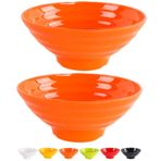 LBBZJM Büyük Japon Ramen Makarna Çorbası Kasesi Mala Tang Çorba Kasesi Seti, Büyük 45 Oz Ramen Asya Japon Çorba Makarna Kasesi, Restoran Kalitesi A5 Melamin, Kırılmaya Dayanıklı Yemek Takımı
