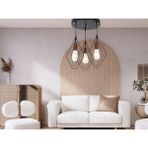 Lbx Lighting Box Yıldız Home Adel 3.lüsiyah-Bakır Avize