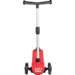 LC Let's Be Child Ride Işıklı ve 3 Tekerlekli Scooter 3+ Yaş kirmizi