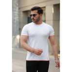 LC Waikiki 7YC287Z8 Ekru Erkek T-Shirt