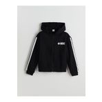 Lc Waikiki 9S7273Z4 Fermuarlı Kapüşonlu Kız Çocuk Sweatshirt