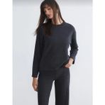 LC Waikiki Antrasit Bisiklet Yaka Kadın Sweatshirt