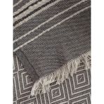 LC Waikiki Antrasit Çift Kişilik Yatak Örtüsü 180X230 cm