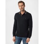 LC Waikiki Antrasit Polo Yaka Uzun Kollu Pike Erkek Tişört - 2XL