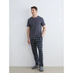 LC Waikiki Antrasit Standart Kalıp Erkek Pijama Takımı