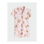 LC Waikiki Ayıcık Baskılı Kız Çocuk Şortlu Pijama Takımı (S6)