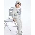 LC Waikiki Baby Beli Lastikli Basic Erkek Bebek Jogger Eşofman Alt - 6 - 9 Ay - Gri