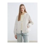 LC Waikiki Bej Kapüşonlu Oversize Kadın Yağmurluk