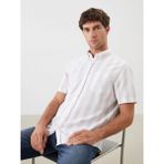 LC Waikiki Bej Regular Fit Armürlü Cepli Erkek Gömlek - XL