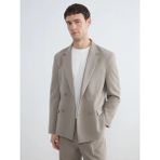 LC Waikiki Bej Standart Kalıp Erkek Blazer Ceket - 50