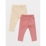 LC Waikiki Beli Lastikli Basic Kız Bebek Tayt 2'li - Dropsuz - 1 - 3 Ay