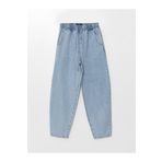 LC Waikiki Beli Lastikli Mom Fit Kadın Jean Pantolon