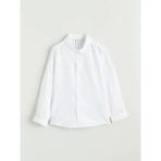 Lc Waikiki Beyaz Erkek Çocuk Gabardin Gömlek - 1 - 2 Yaş