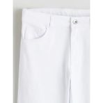 LC Waikiki Beyaz Slim Fit Erkek Çocuk Pantolon