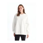 LC Waikiki Bisiklet Yaka Oversize Kadın Sweatshirt
