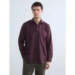 LC Waikiki Bordo Regular Fit Gabardin Erkek Gömlek - 2XL