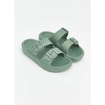 LC Waikiki Çift Bantlı Erkek Çocuk Terlik (S6) - Green