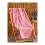 LC Waikiki Desenli Pamuklu Kız Çocuk Plaj Havlusu 70x140 Cm (S6)