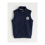 LC Waikiki Dik Yaka Fenerbahçe Baskılı Polar Erkek Çocuk Yelek