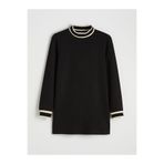LC Waikiki Dik Yaka Soft Touch Kadın Sweatshirt Tunik